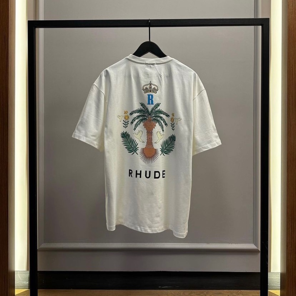 Men Rhude tshirt 100% authentic